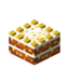 An isometric view of the Golden Carrot Cake from Cakes++.