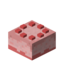 An isometric view of the Strawberry Cake from Cakes++.